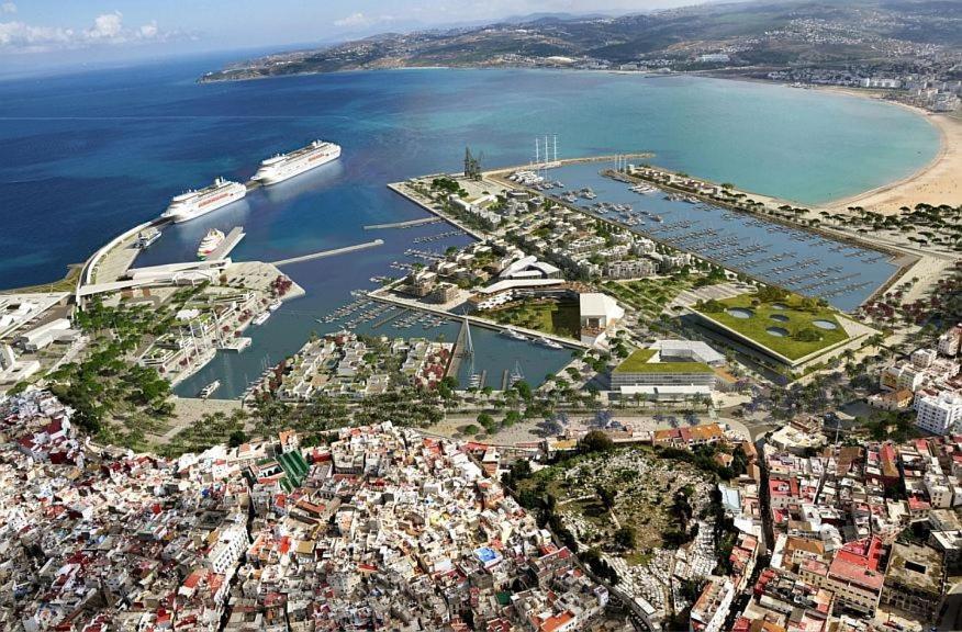 Ap 2Ch City Centre Parking En Face Hilton A Cote Du Plage Tanger Exteriér fotografie